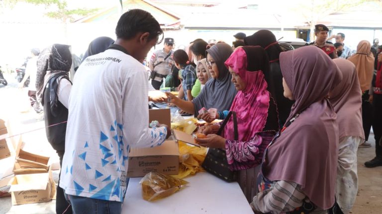 Polres Karimun Gelar Gerakan Pangan Murah Polri Secara Serentak