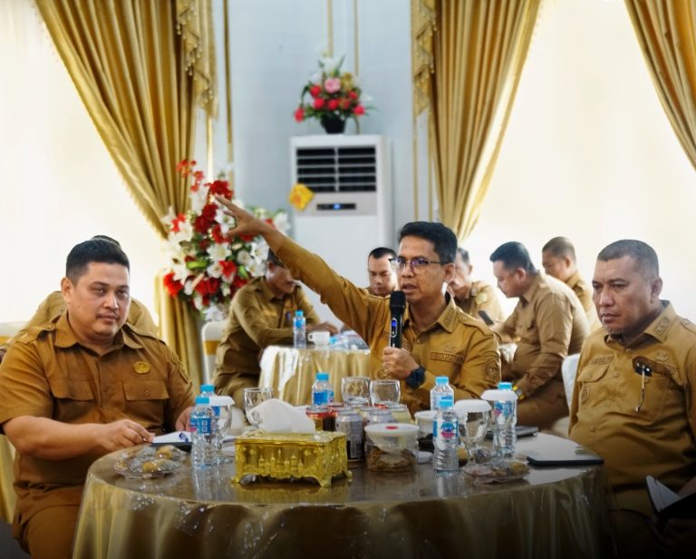 Bupati Karimun Kumpulkan Camat dan Kades, Tegaskan Target Batas Wilayah Harus Rampung 2026