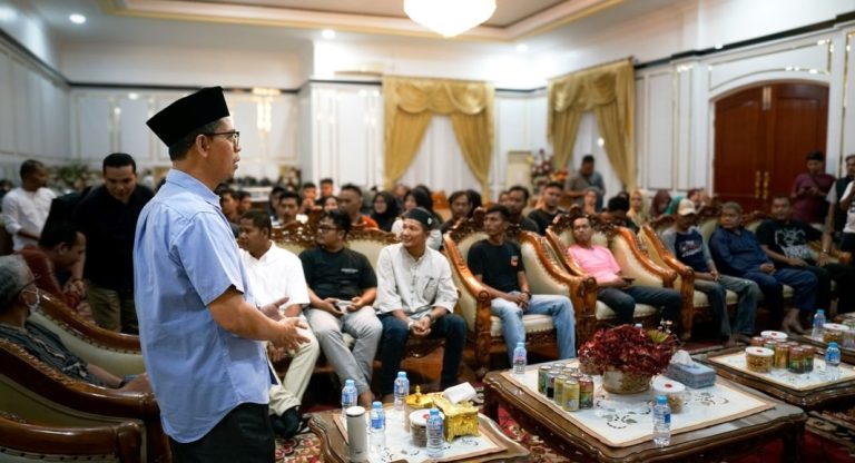 Rencana Relokasi Pasar Sore ke Blok D Pasar Puan Maimun, Bupati Gelar Dialog Dengan Pedagang